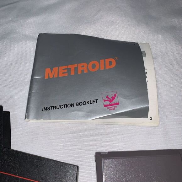 Metroid NES Nintendo Game (Nintendo Entertainment System, 1987) Manual & Case - Picture 4 of 8